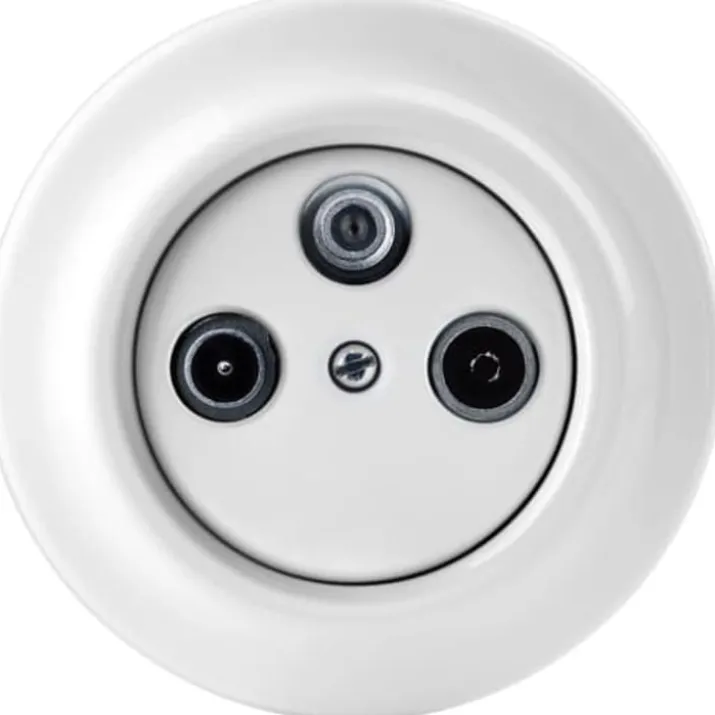 ABB Decento antenneudtag, hvid