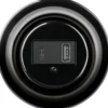 ABB Decento USB-A+C stikkontakt, sort