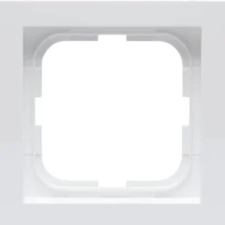 ABB Impressivo ramme, 85 mm, 1 modul, hvid