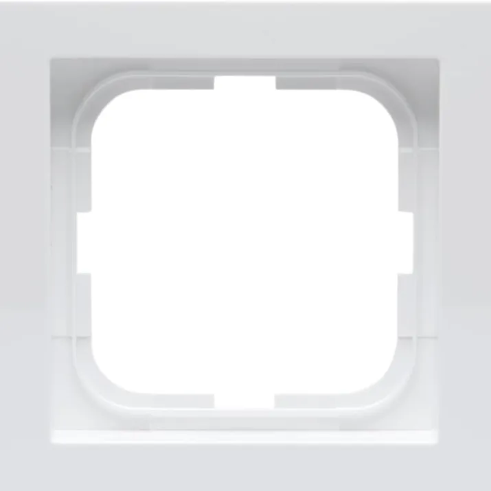 ABB Impressivo ramme, 85 mm, 1 modul, hvid