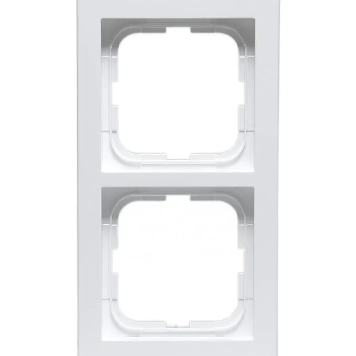 ABB Impressivo ramme, 85 mm, 2 modul, hvid