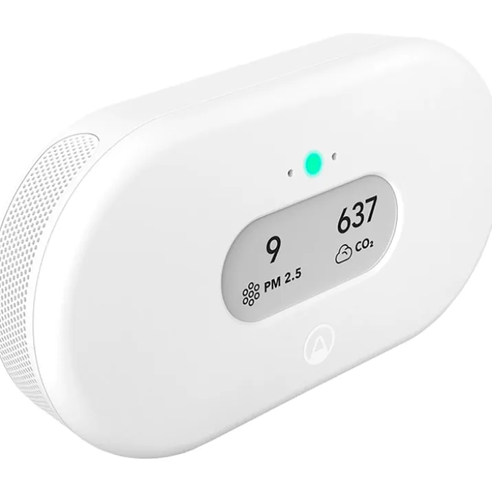 Airthings View Plus radon- og luftkvalitetsmåler, hvid