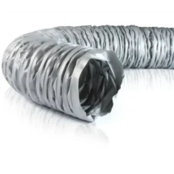 AIR2TRUST flex slange, Ø100 mm, 6 meter, grå PVC