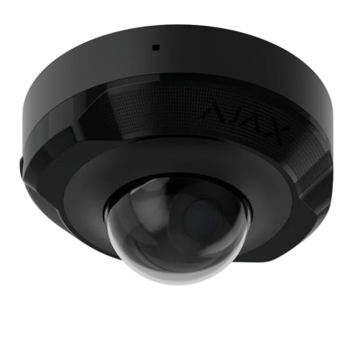 Ajax Dome Mini overvågningskamera med sensor, 5MP, 4 mm, sort