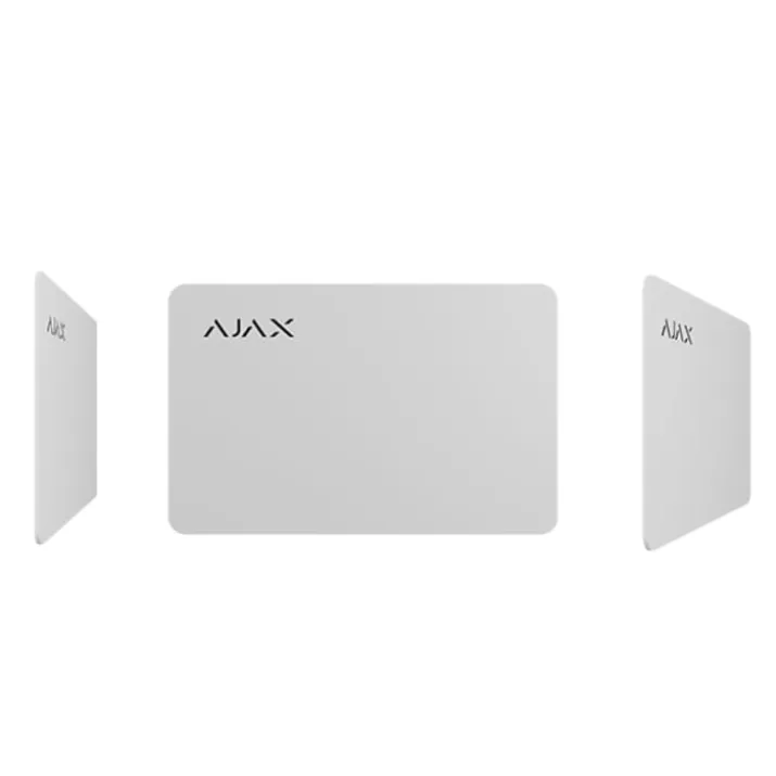 Ajax nøglekort, hvid
