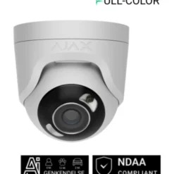Ajax Turret overvågningskamera, 5MP, 4 mm, hvid