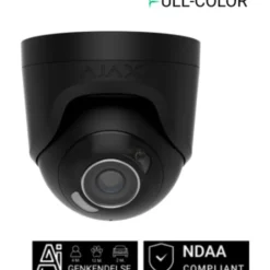 Ajax Turret overvågningskamera, 5MP, 4 mm, sort