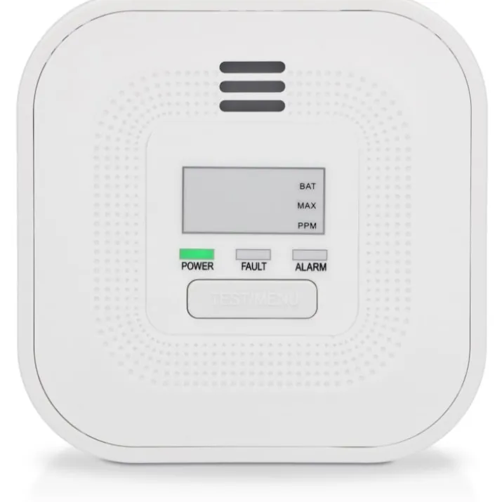 Alecto kuliltealarm med display, 10 års batteritid