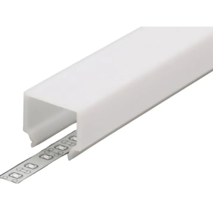 All-Light cover til LED skinne, høj milky