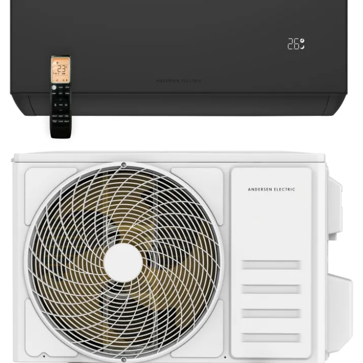 Andersen Electric Mat Pro Black 12 luft til luft varmepumpesæt, 4,9 kW