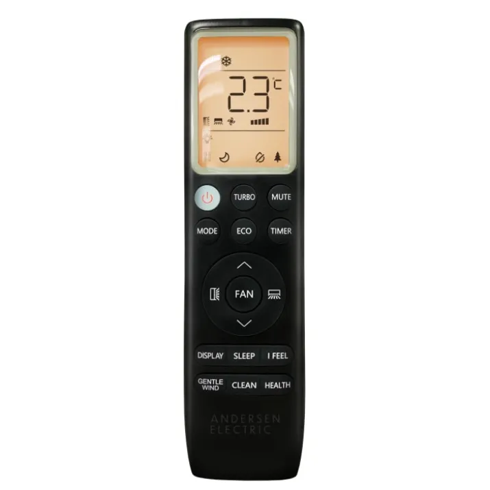 Andersen Electric Mat Pro Black 9 luft til luft varmepumpesæt, 4 kW