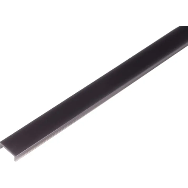 Ansell Lighting dækskinne, 15x56,2 mm, 2 meter, sort