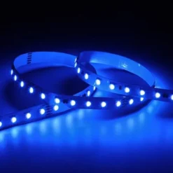 Ansell Lighting E-Cell LED strip, farvet + hvidt lys, 3000K, 360lm, 50 meter