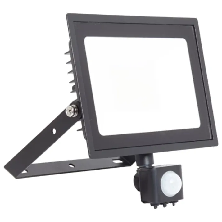 Ansell Lighting Eden projektør med sensor, 50W, 4000K