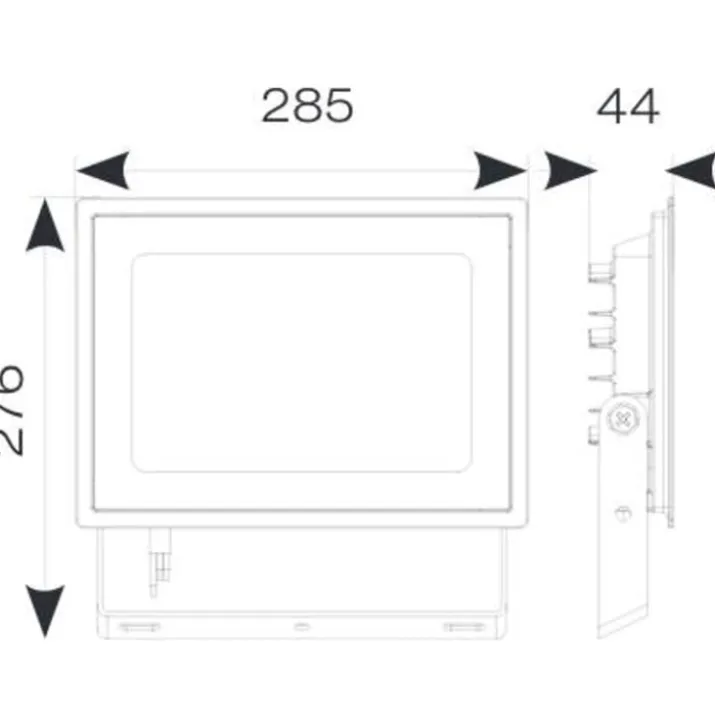 Ansell Lighting Eden projektør, 100W, 3000K