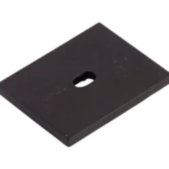 Ansell Lighting endestykke med hul, 26x21,3 mm, sort