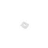 Ansell Lighting endestykke, med hul, 13x15,9 mm, hvid