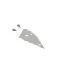 Ansell Lighting endestykke, med hul, 8x17,1 mm, aluminium