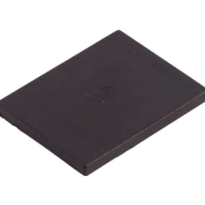 Ansell Lighting endestykke uden hul, 26x21,3 mm, sort
