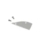 Ansell Lighting endestykke, uden hul, 8x17,1 mm, aluminium
