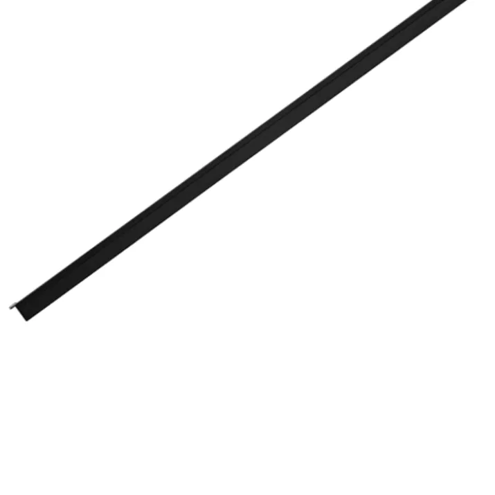 Ansell Lighting LED skinne, indbyg, 15x20 mm, 2 meter, sort