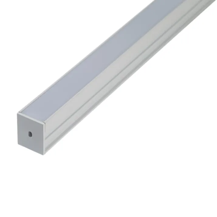 Ansell Lighting LED skinne, indbyg, 26x21,3 mm, 2 meter, hvid