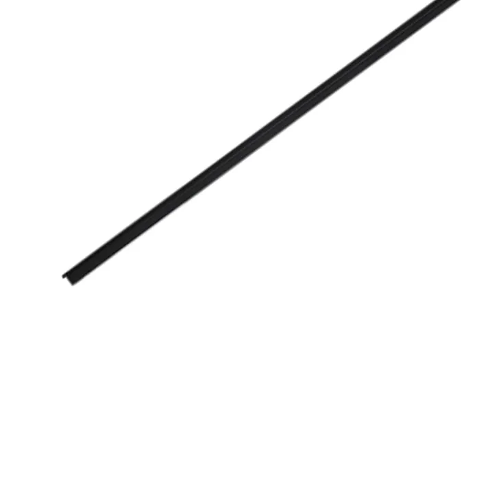 Ansell Lighting LED skinne, indbyg, 9,7x30,6 mm, 2 meter, sort