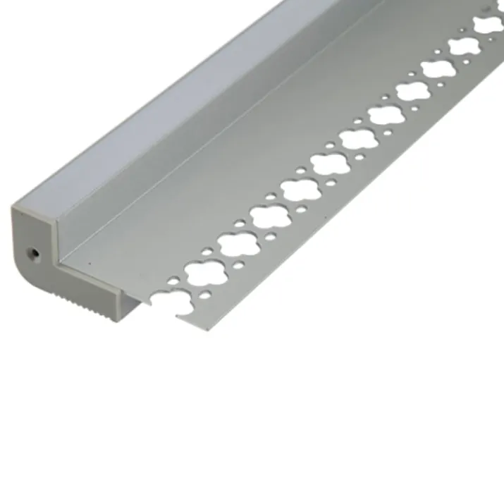 Ansell Lighting LED skinne til trappekant, 2 meter, aluminium