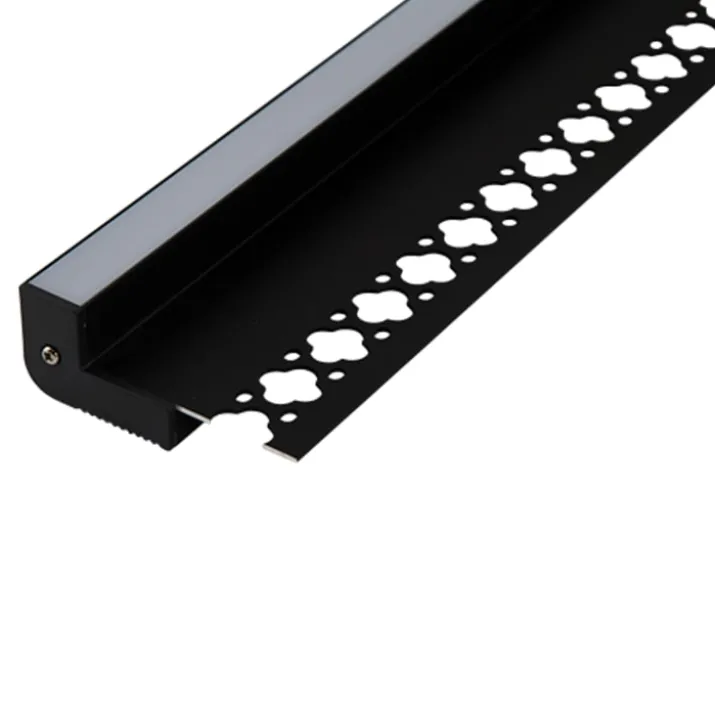 Ansell Lighting LED skinne til trappekant, 2 meter, sort