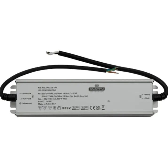 Ansell Lighting udendørs LED driver, 24V, 320W