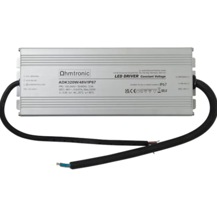 Ansell Lighting udendørs LED driver, 48V, 320W