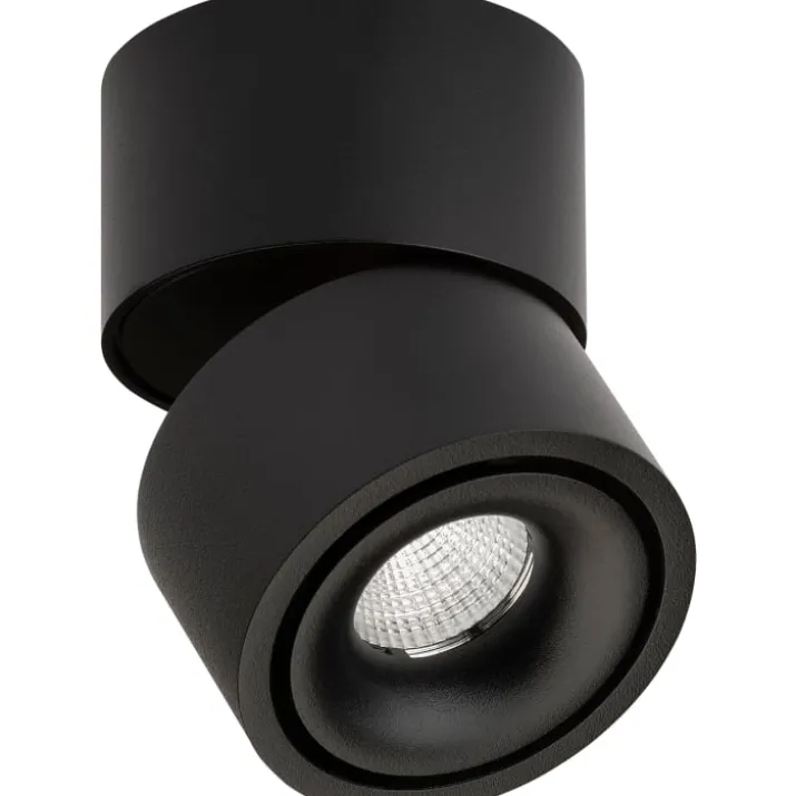 Antidark Easy Mini påbygningsspot, sort