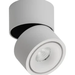 Antidark Easy Mini spotlampe, sideudgang, hvid