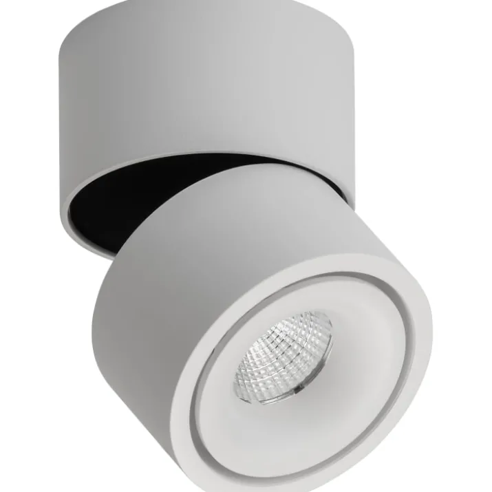 Antidark Easy Mini spotlampe, sideudgang, hvid