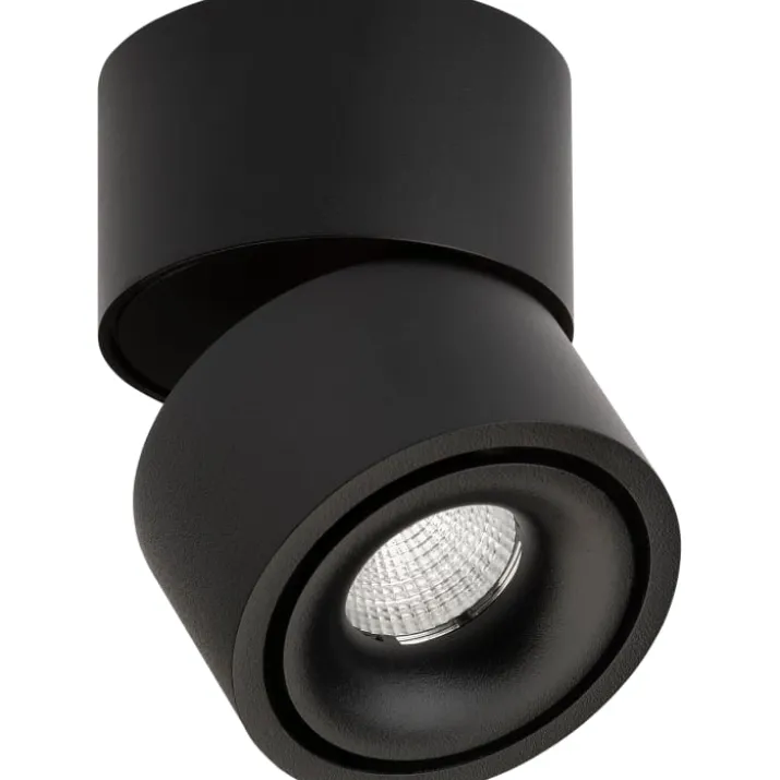 Antidark Easy Mini spotlampe, sideudgang, sort
