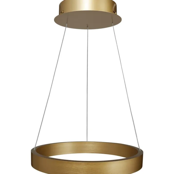 Antidark Gloria lysekrone, Ø40 cm, messing