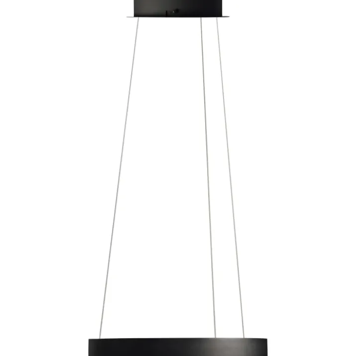 Antidark Gloria lysekrone, Ø40 cm, sort