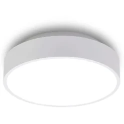 Antidark Luna Uplight CCT plafond, Ø26 cm, hvid