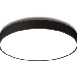 Antidark Luna Uplight CCT plafond, Ø45 cm, sort
