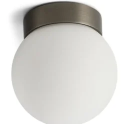 Antidark Palla Mini væg- og loftlampe, titanium