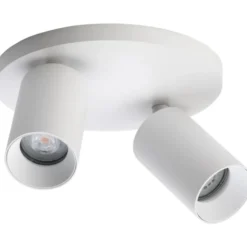 Antidark SpotOn Circle spotlampe, hvid