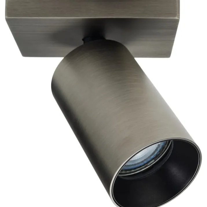Antidark SpotOn spotlampe, titanium
