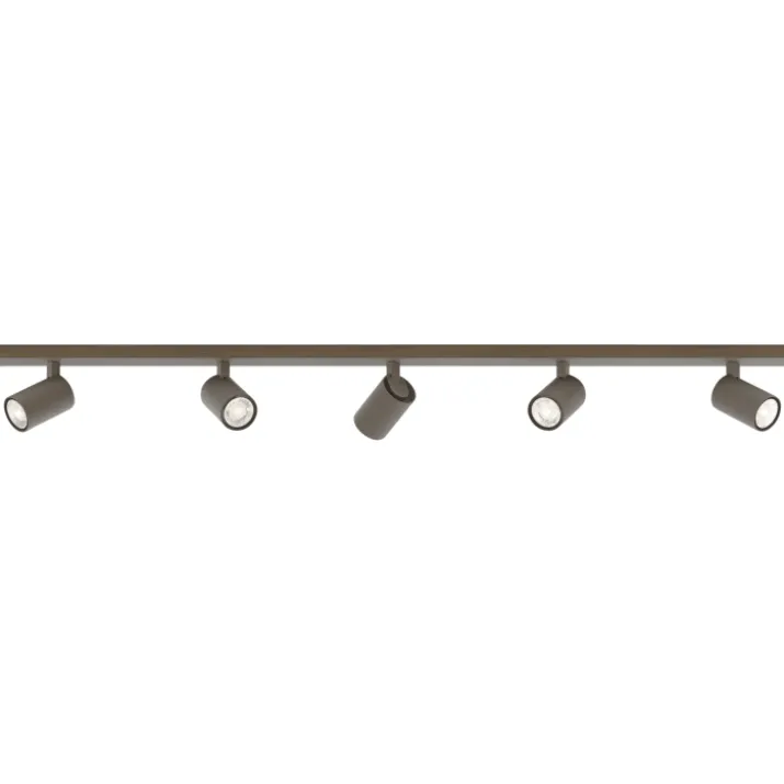 Astro Ascoli Five spotlampe, 5 spots, bronze
