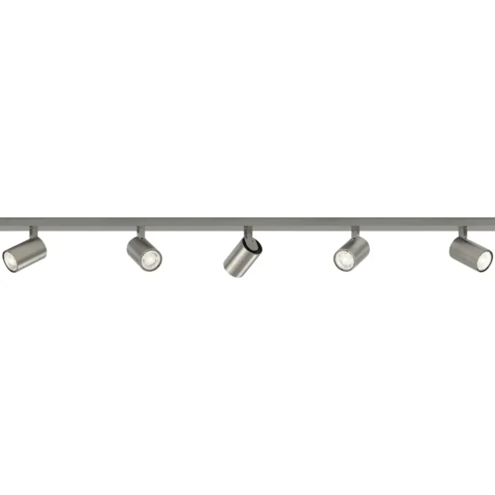 Astro Ascoli Five spotlampe, 5 spots, krom