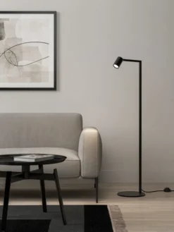 Astro Ascoli gulvlampe, sort