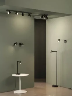 Astro Ascoli Triple Round spotlampe, 3 spots, sort