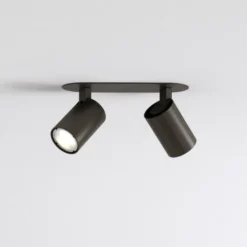 Astro Ascoli Twin spotlampe, 2 spots, bronze