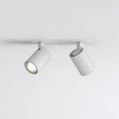 Astro Ascoli Twin spotlampe, 2 spots, hvid