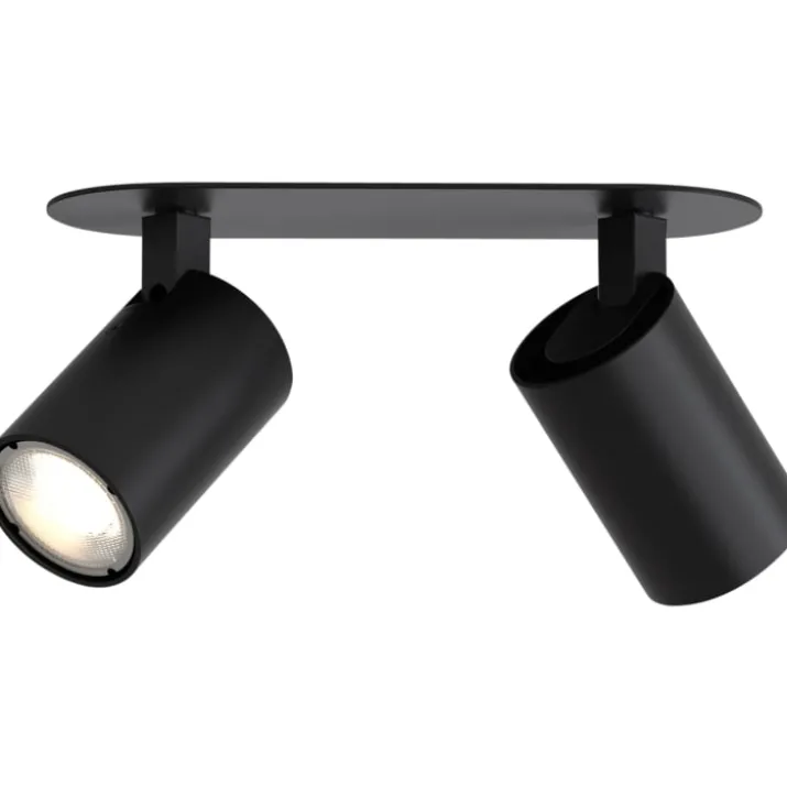 Astro Ascoli Twin spotlampe, 2 spots, sort