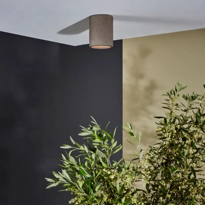 Astro Kos Coastal udendørs loftlampe, rund
